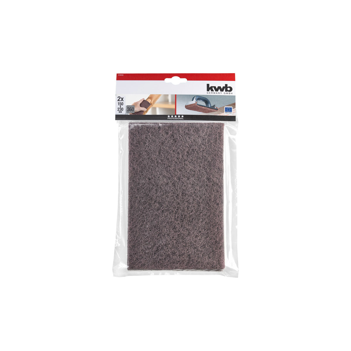 kwb  Schleifvlies 150 x 230 mm K360 Bild 2