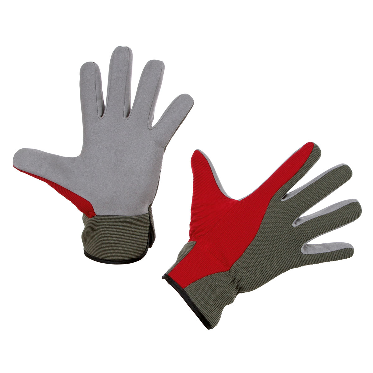 Kerbl Gartenhandschuh Aventex grau-schwarz-rot Größe 9/L