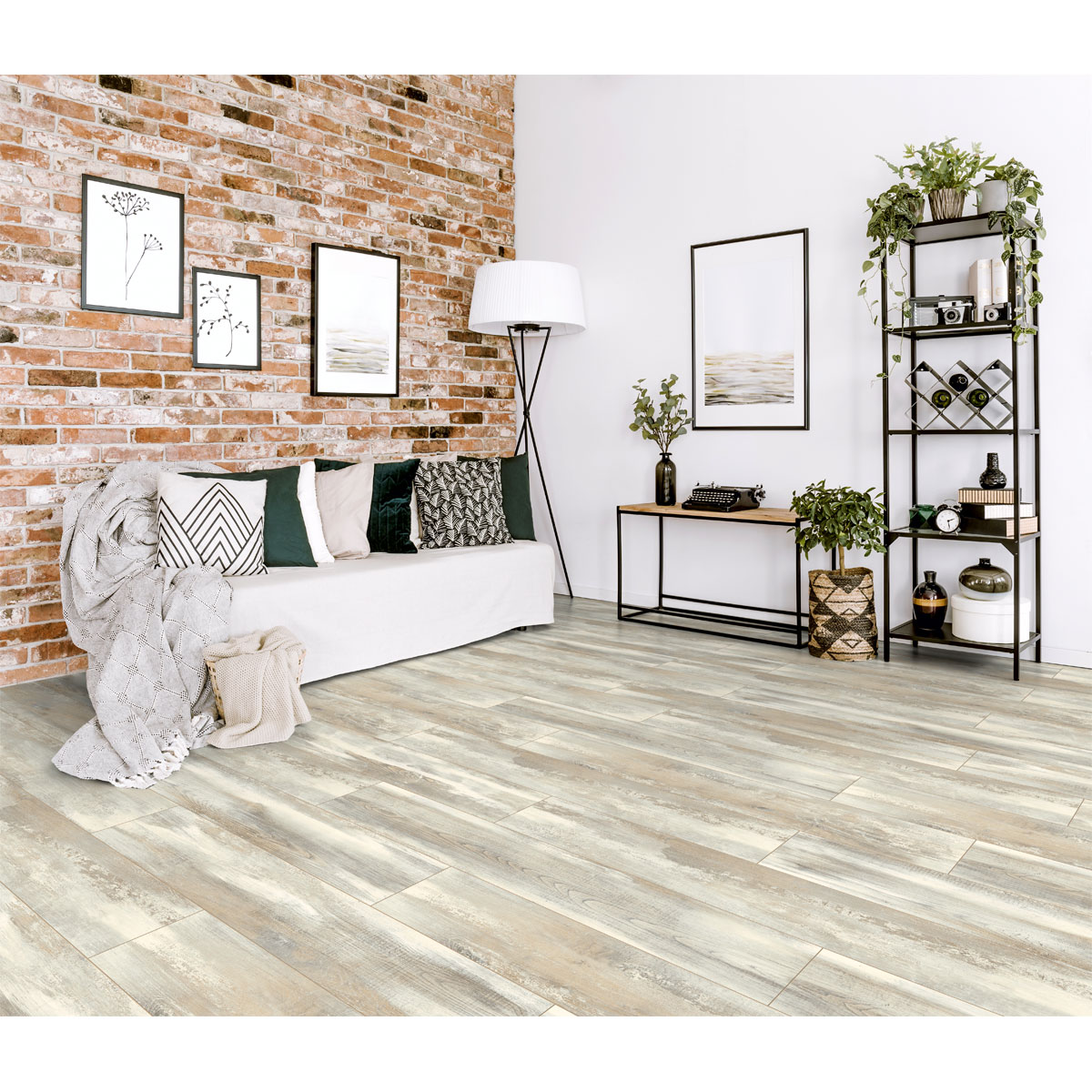 Ambiente Laminatboden 4V Landhauseiche Vintage D4754 1380x244x8 mm Bild 6