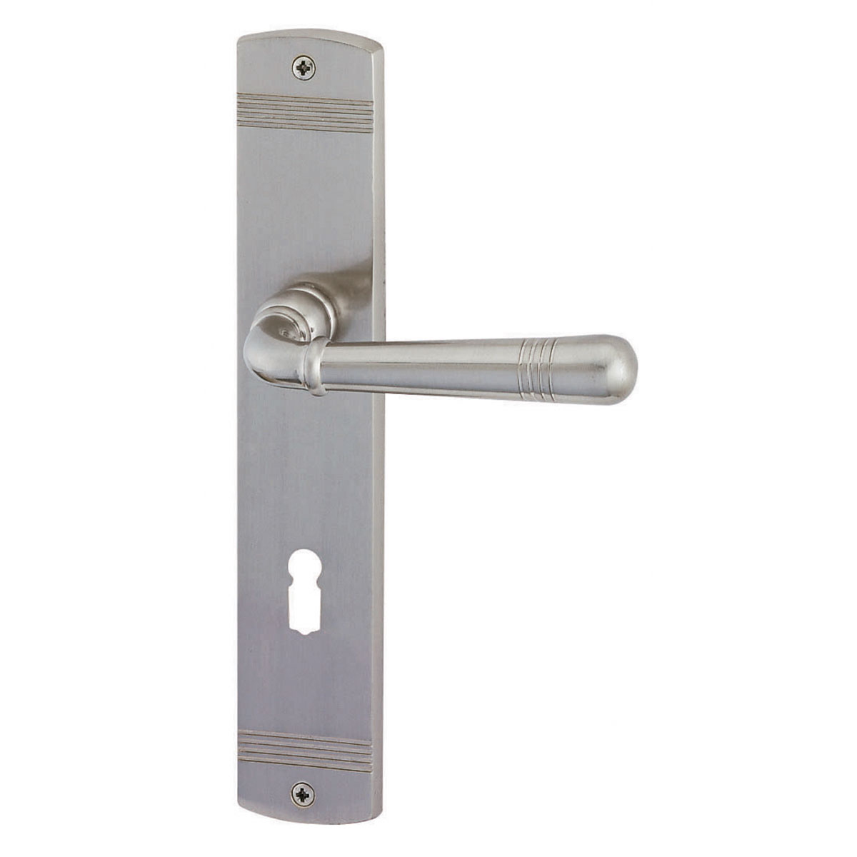 Alpertec Langschildgarnitur Sale-LS satiniert