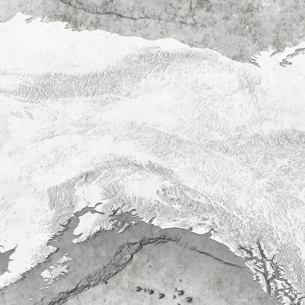 Komar  Vlies Fototapete World Relief 350x250 cm Bild 3