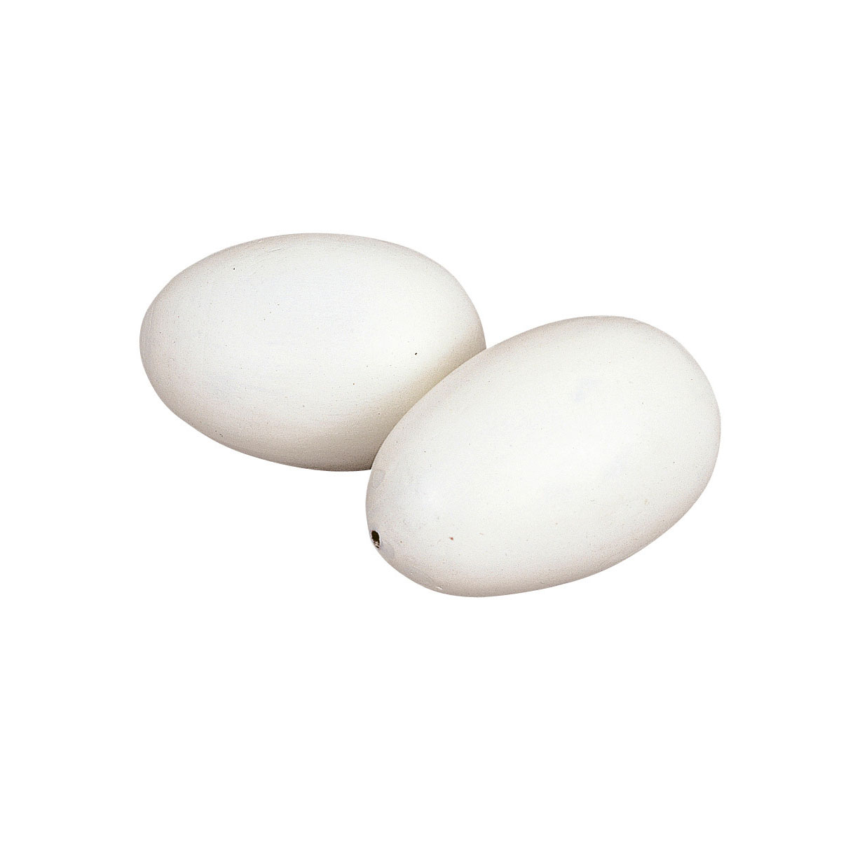 Nesteier weiß 2 Stück