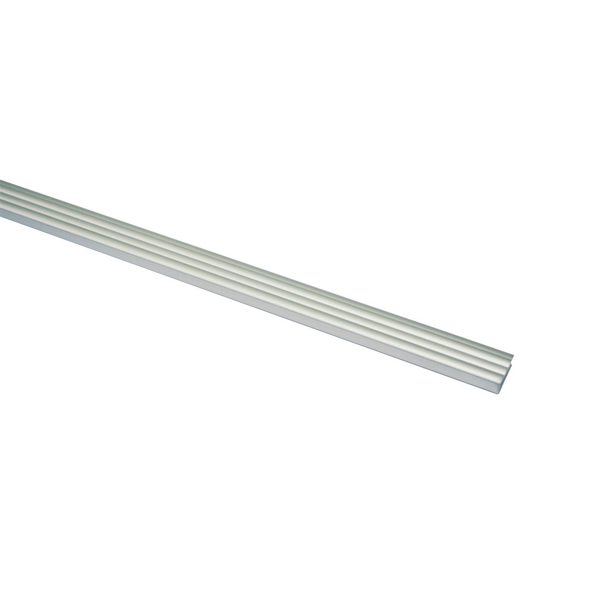 Gardinia Unterprofile für Flächenvorhangstoffe silber