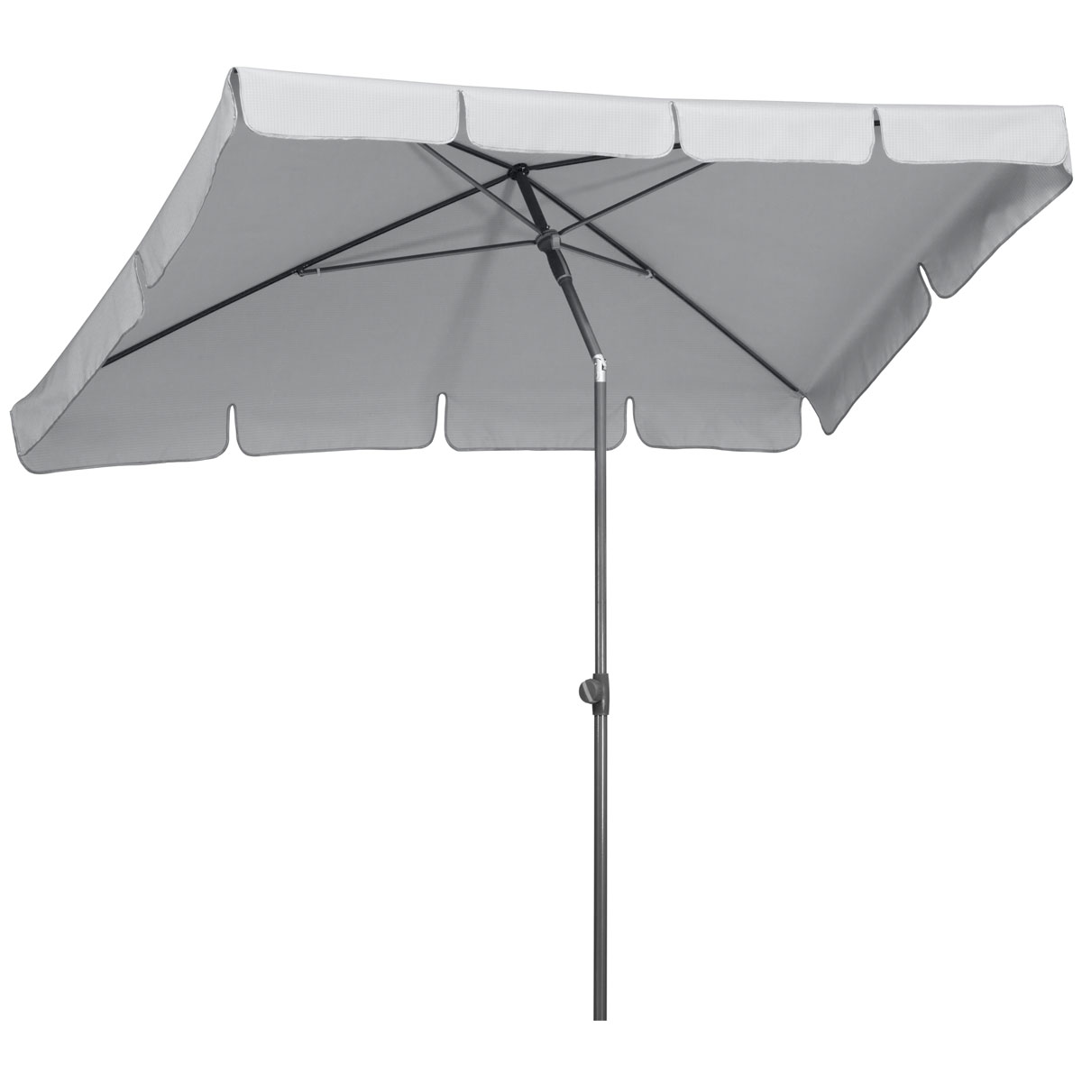 Schneider Schirme Sonnenschirm Aquila 225 x 120 cm silbergrau Bild 1