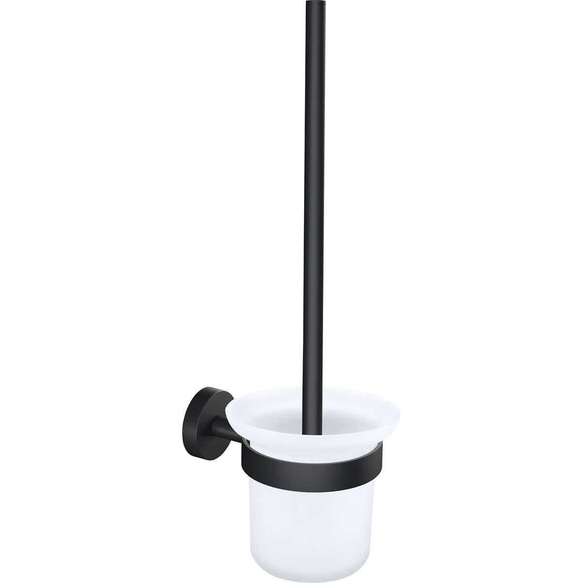 Tesa WC-Bürstengarnitur Moon mattschwarz