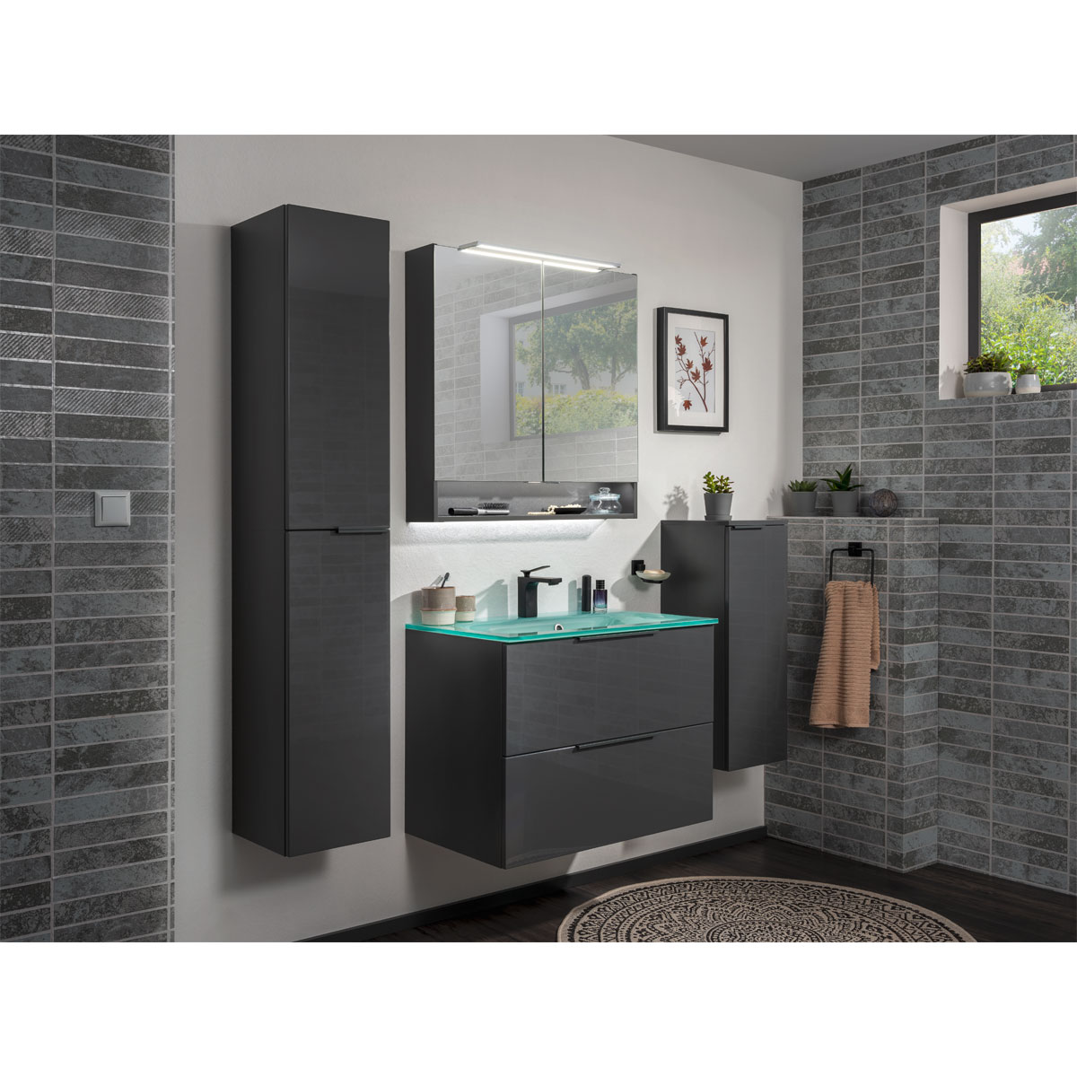 Fackelmann  LED-Ambilight für Spiegelschrank LUNA 748 x 15 x 15 mm Bild 6