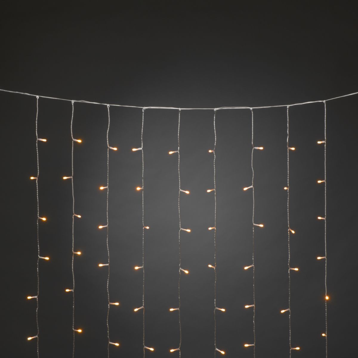 Konstsmide LED Lichtervorhang gefrostet Bild 2