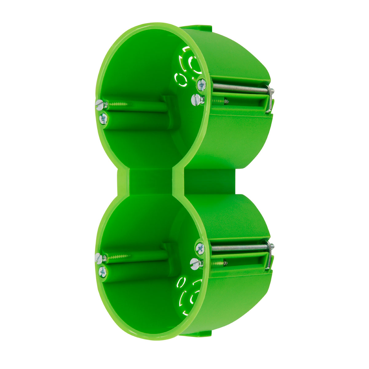 REV Ritter Hohlwanddose 2-fach grün 50 mm Bild 2