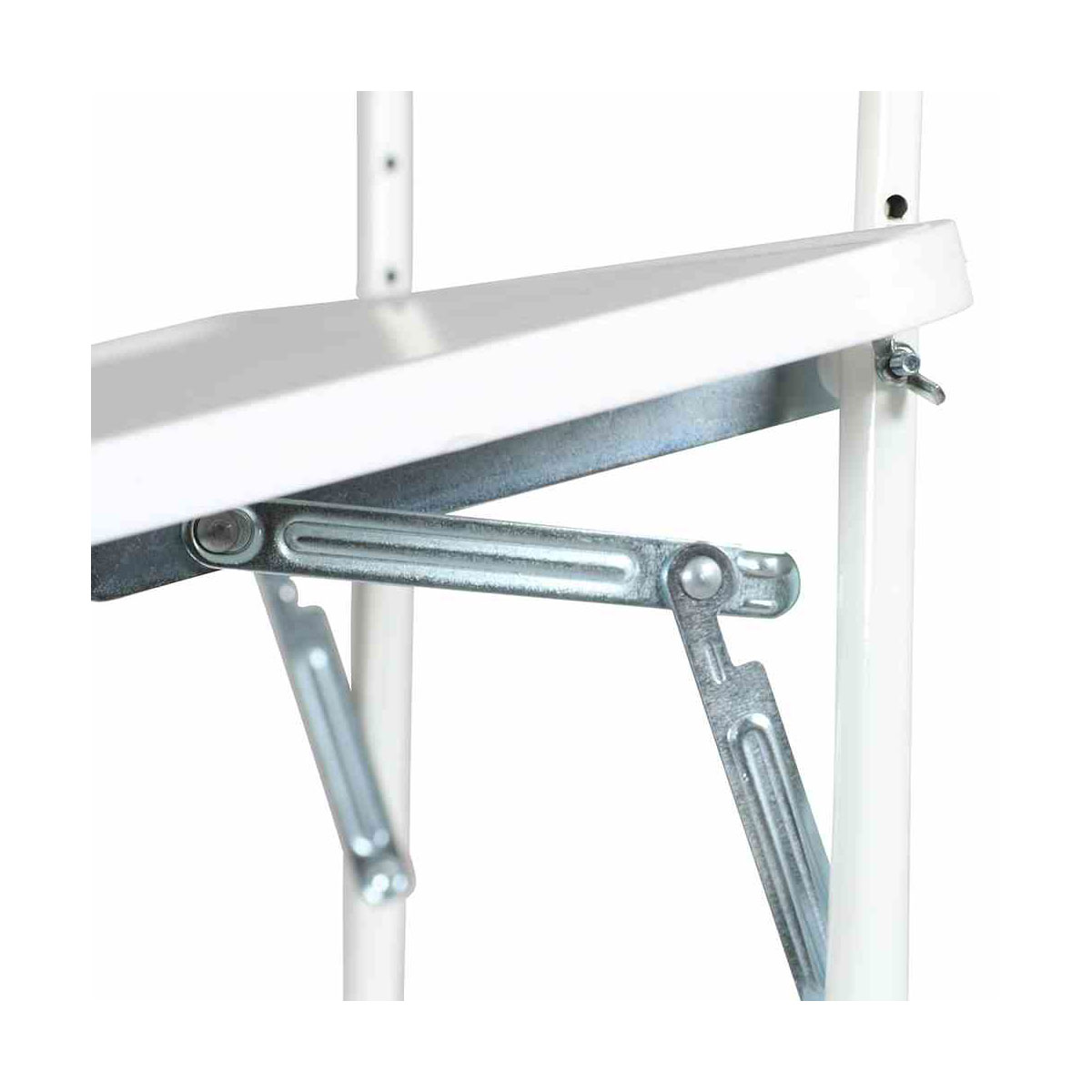 ALCO Balkonhängetisch 60 x 40 cm weiß Bild 4