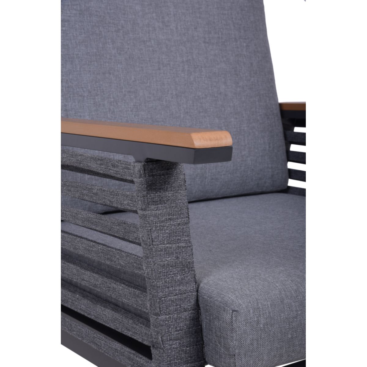 Garden Pleasure Lounge-Gruppe DENIA Aluminium, Non-Wood, Seilbespannung Bild 6