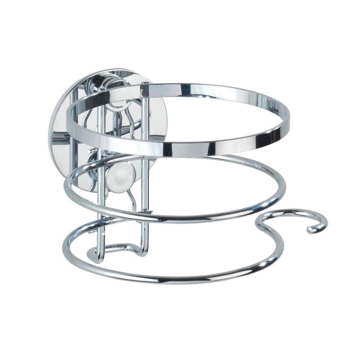 Wenko Haartrocknerhalter Edelstahl Befestigen ohne bohren Turbo-Loc Bild 6