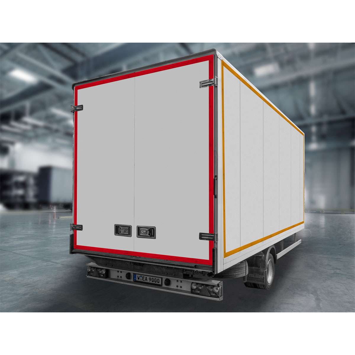 LAS 10215 Reflektorband selbstklebend rot 2m Bild 3