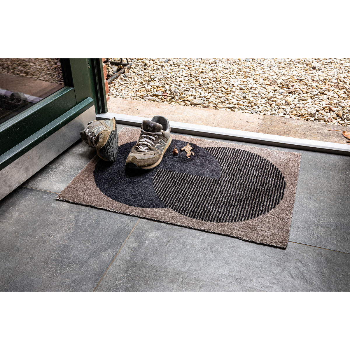 Schöner Wohnen  Schmutzfangmatte Manhattan 50x70 cm Semi-Circle beige-anthrazit Bild 4