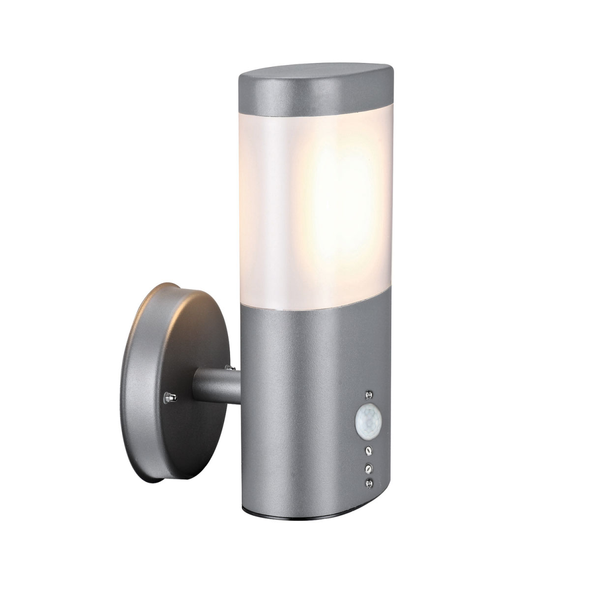 Flector Garten LED-Außenwandleuchte Mira mit Bewegungsmelder grau