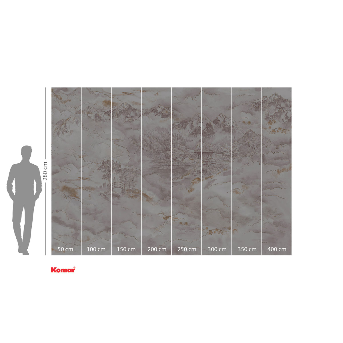 Komar  Vlies Fototapete Kingdom 400x280 cm Bild 3