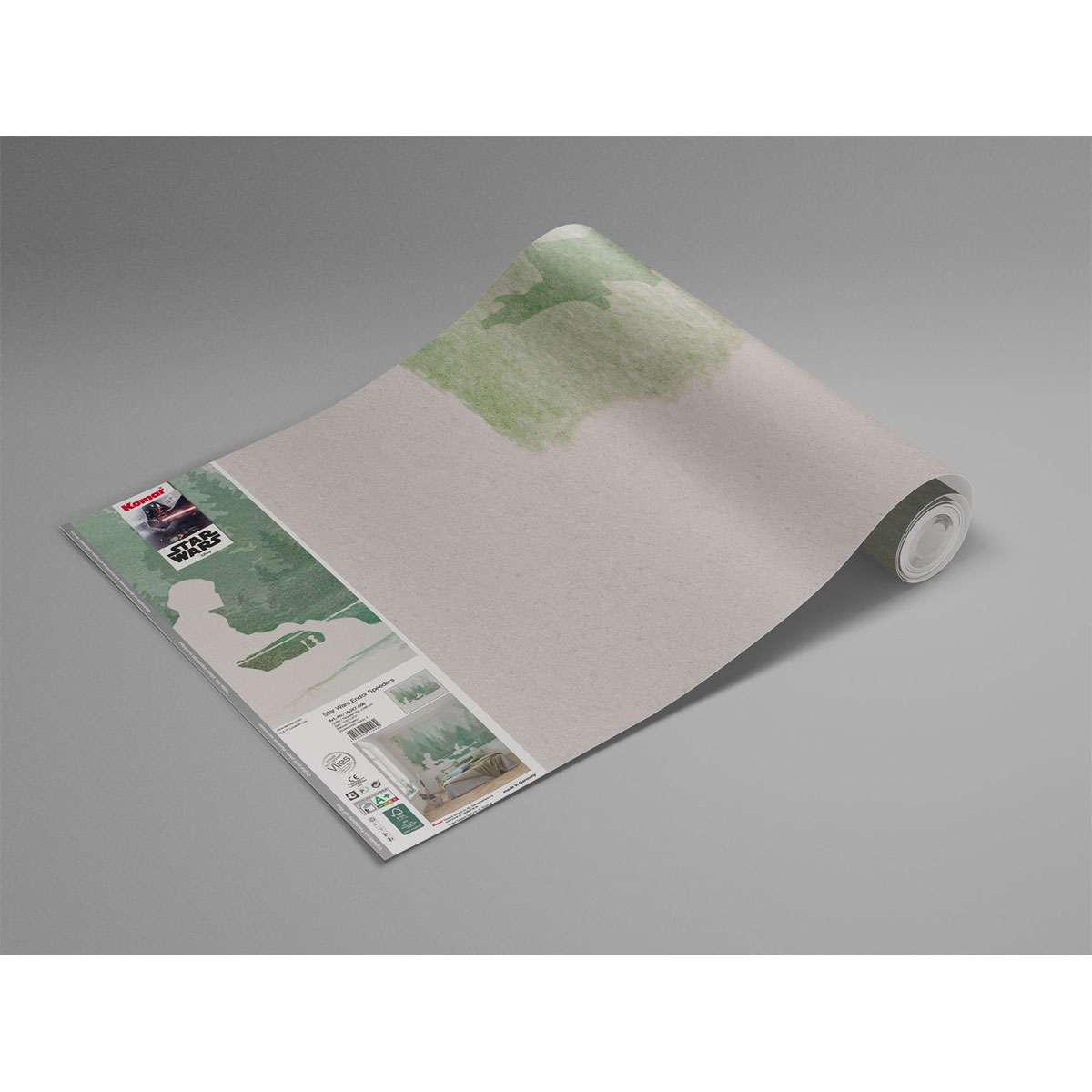 Komar  Vlies Fototapete Star Wars Endor Speeders 350x280 cm Bild 4