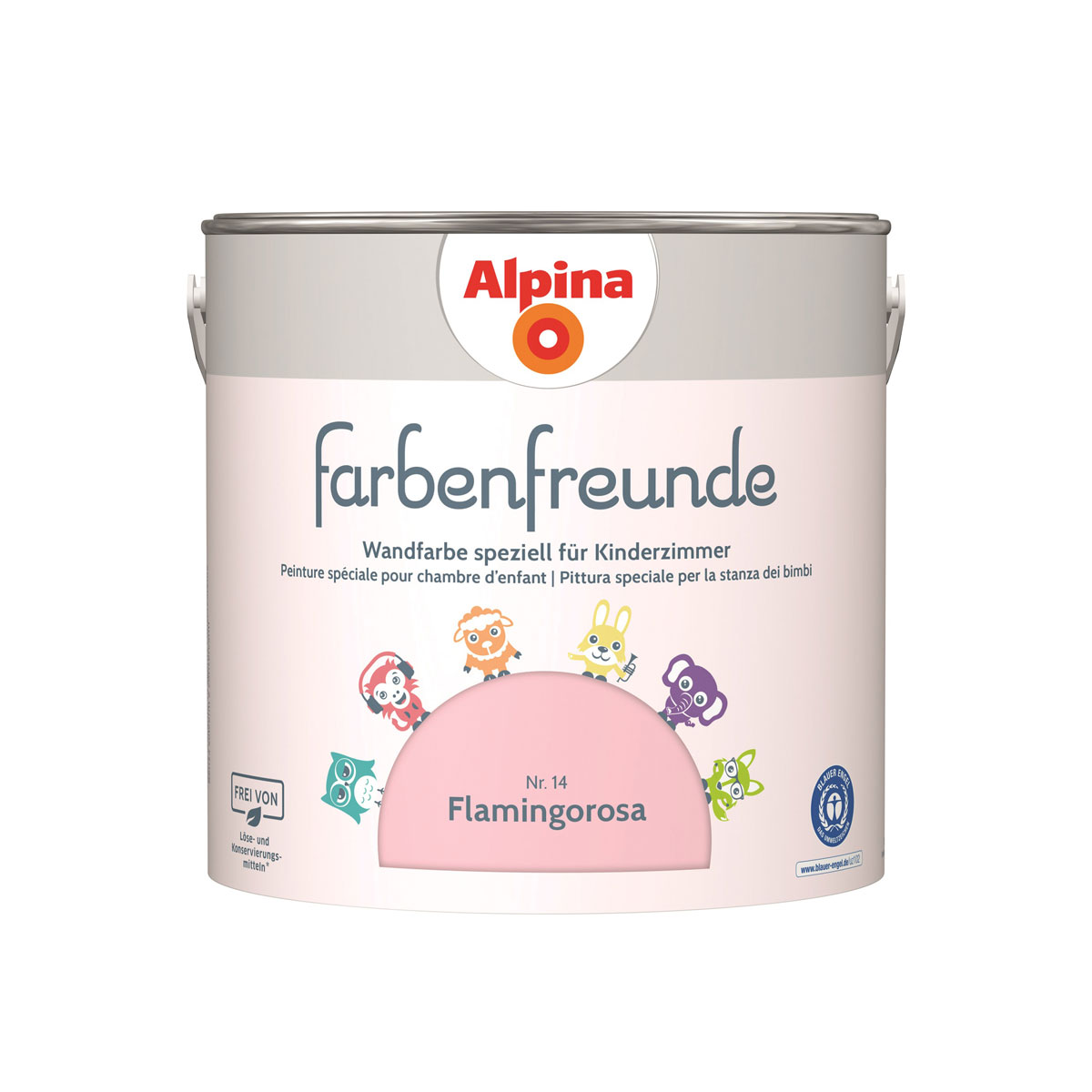 Alpina Farbenfreunde Flamingorosa 2,5 L Bild 1