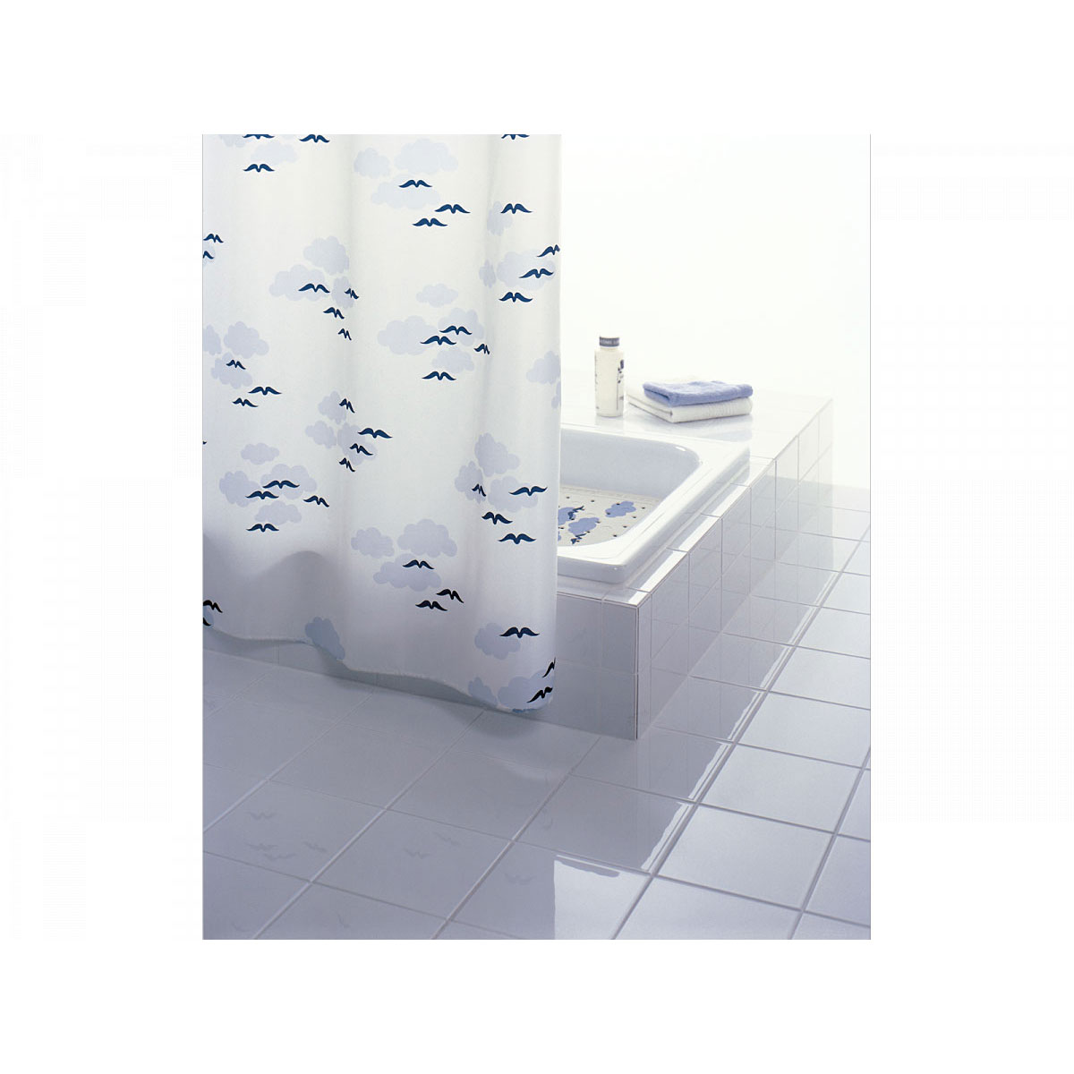 Valblue  Duschvorhang Sky blau