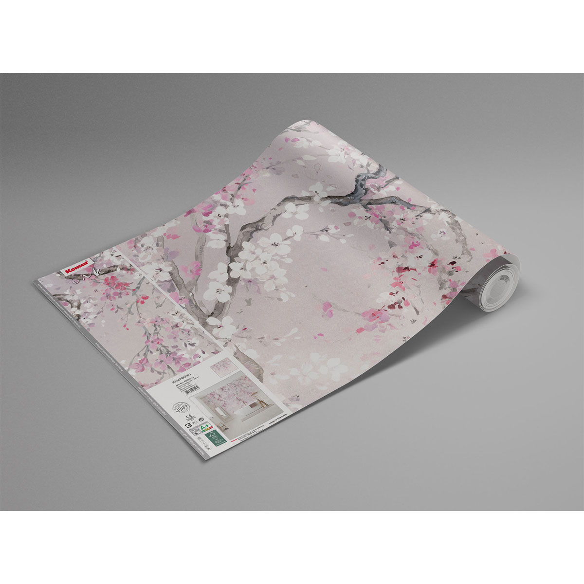 Komar  Vlies Fototapete Kirschblüten 300x280 cm Bild 9