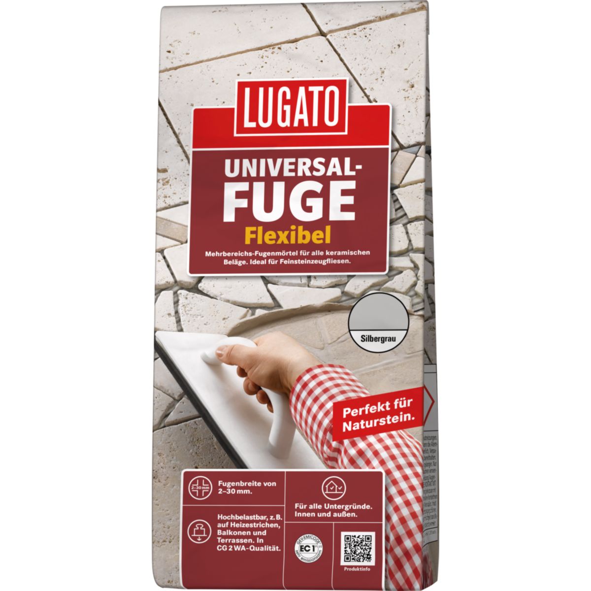 Lugato Universalfuge Granitgrau 5kg