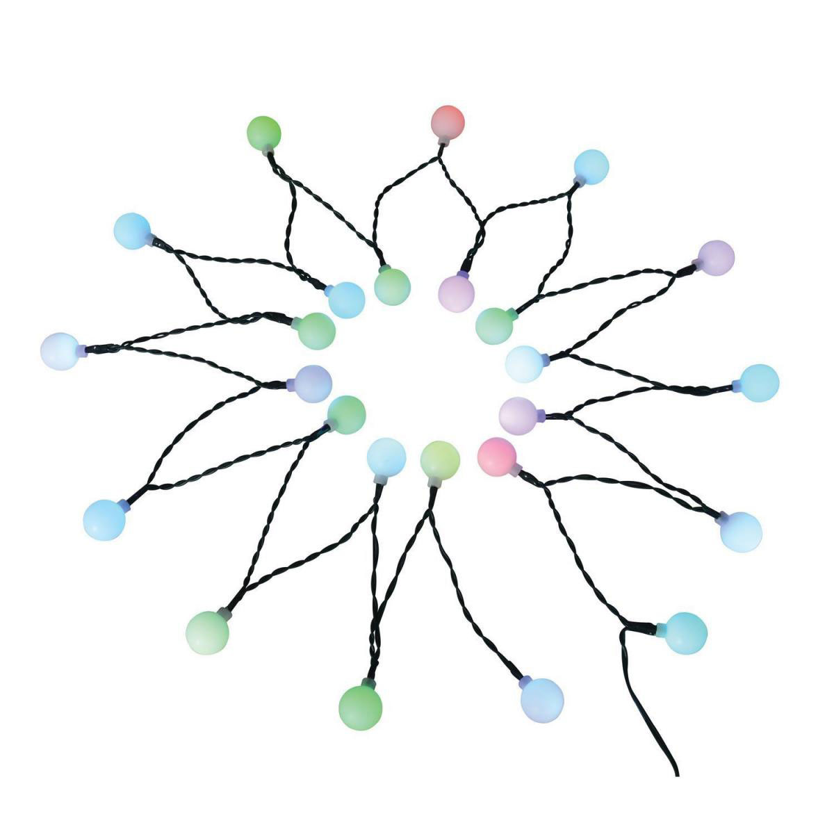 Flector Garten LED Partylichterkette Mini mit Farbwechsler