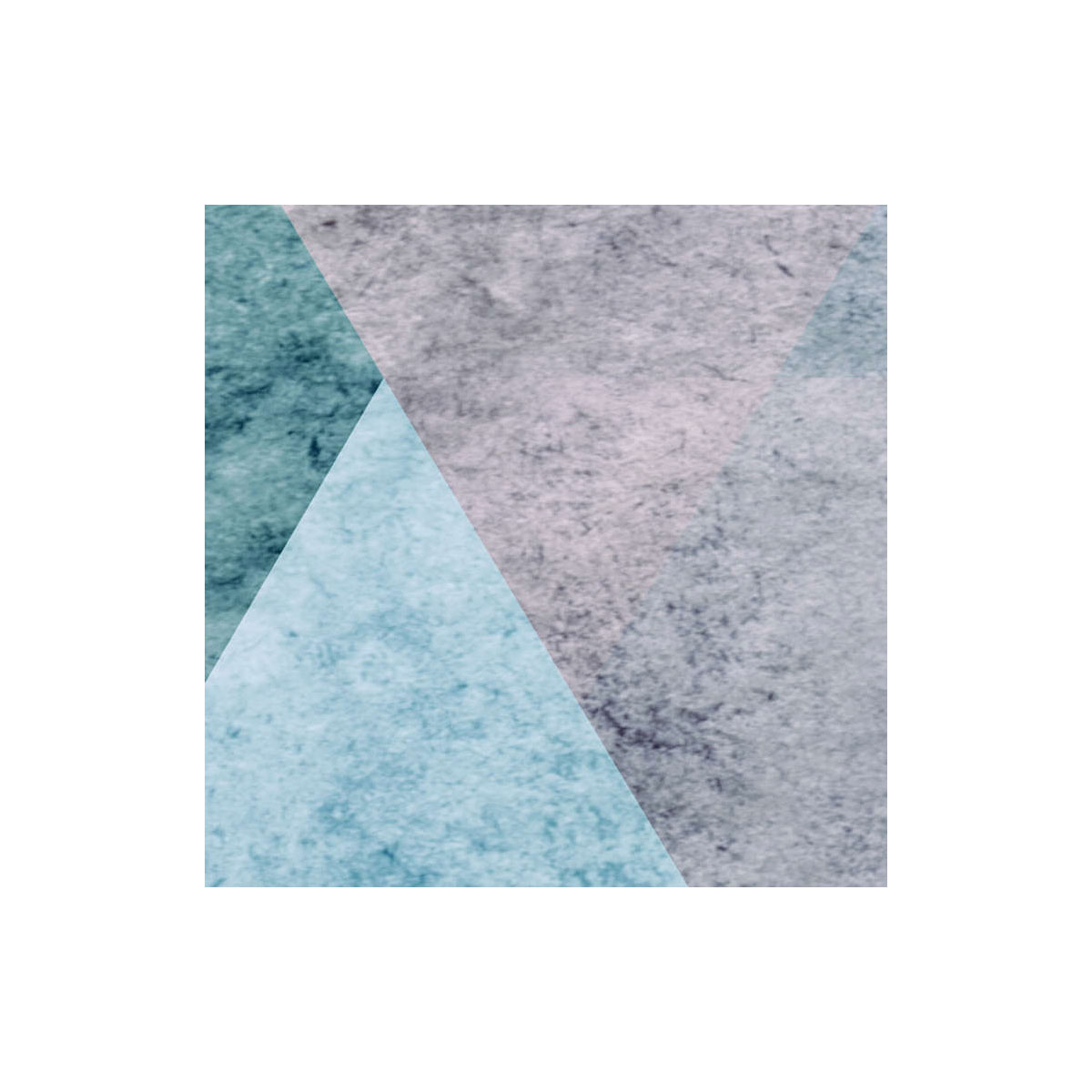 Komar  Vlies Fototapete Triangles Blue 400x250 cm Bild 8