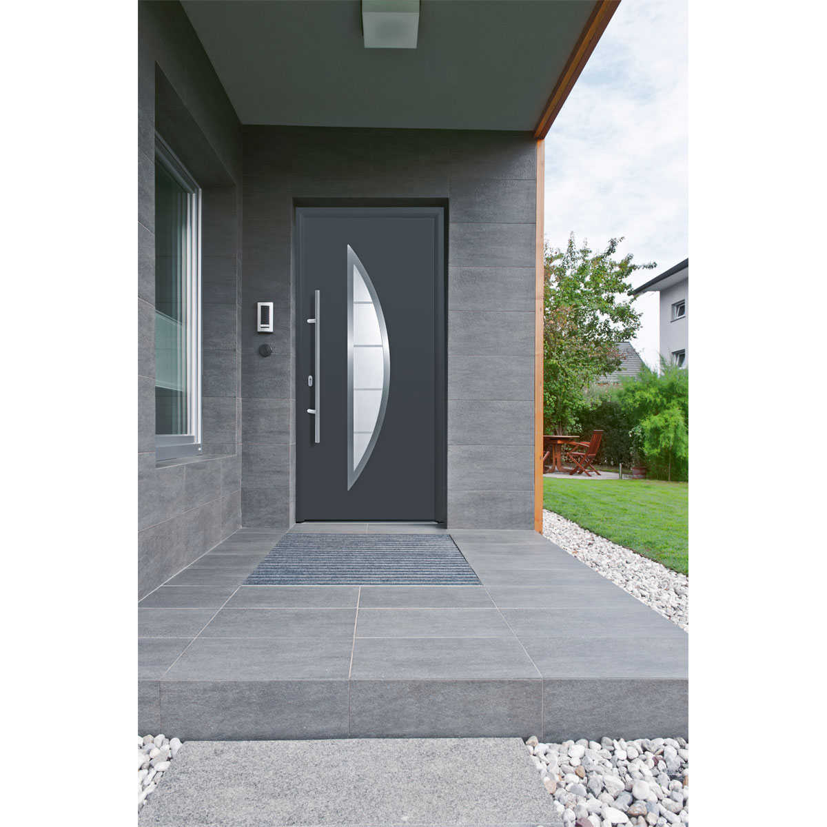 Hörmann Haustür Thermo 46 TPS 900D DIN Links Titan Metallic 110 x 210 cm Bild 2