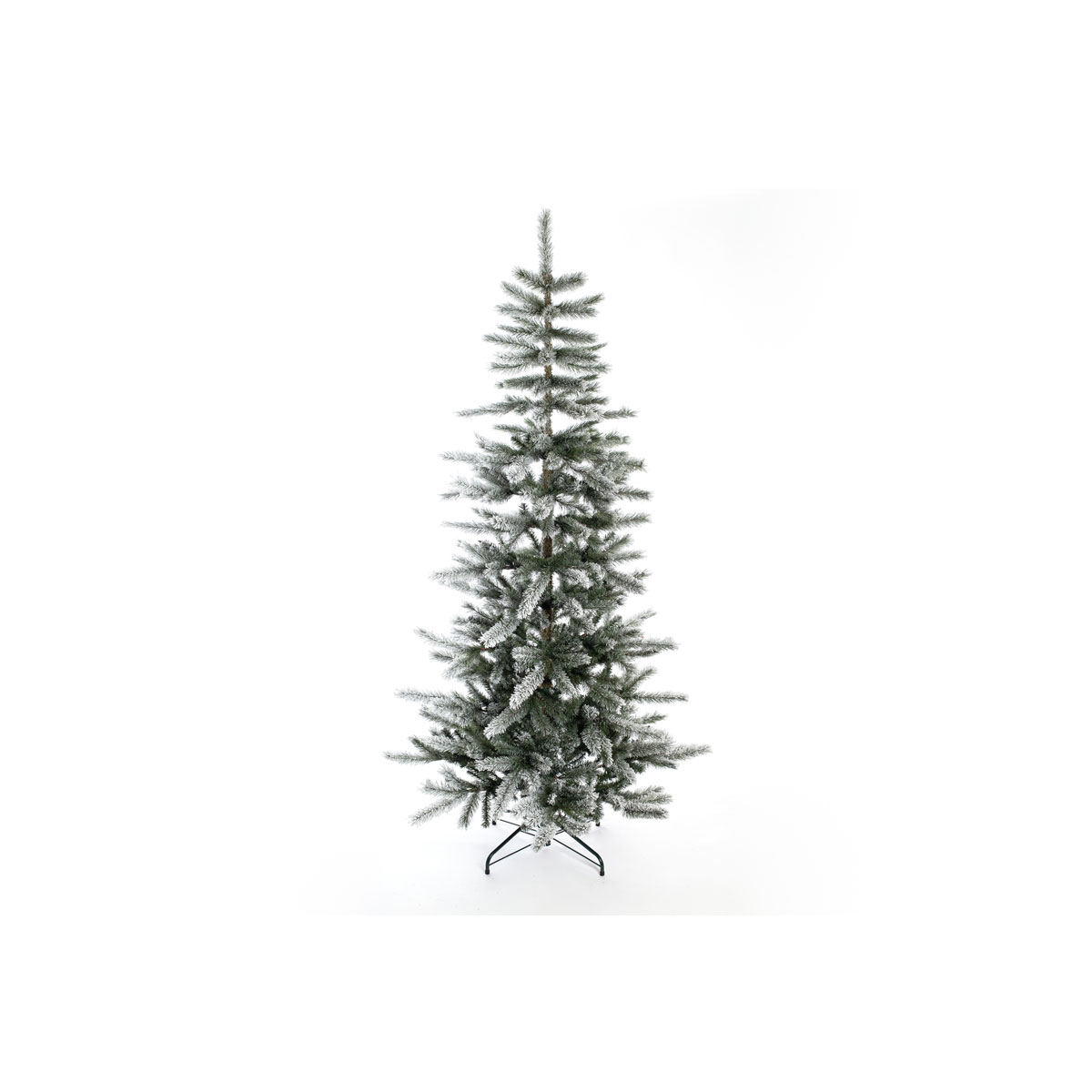 Evergreen Künstlicher Weihnachtsbaum Cedar Frost Kiefer 114x210cm Grün Weiß