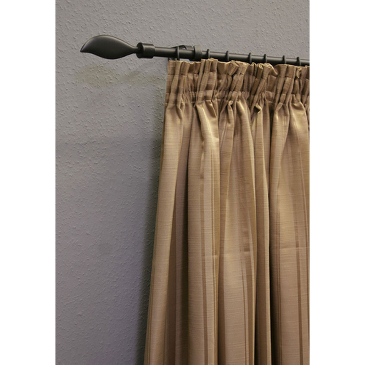 Gardinia Gardinenstange Flame Durchmesser 16/13 mm 130-240 cm schwarz Bild 2