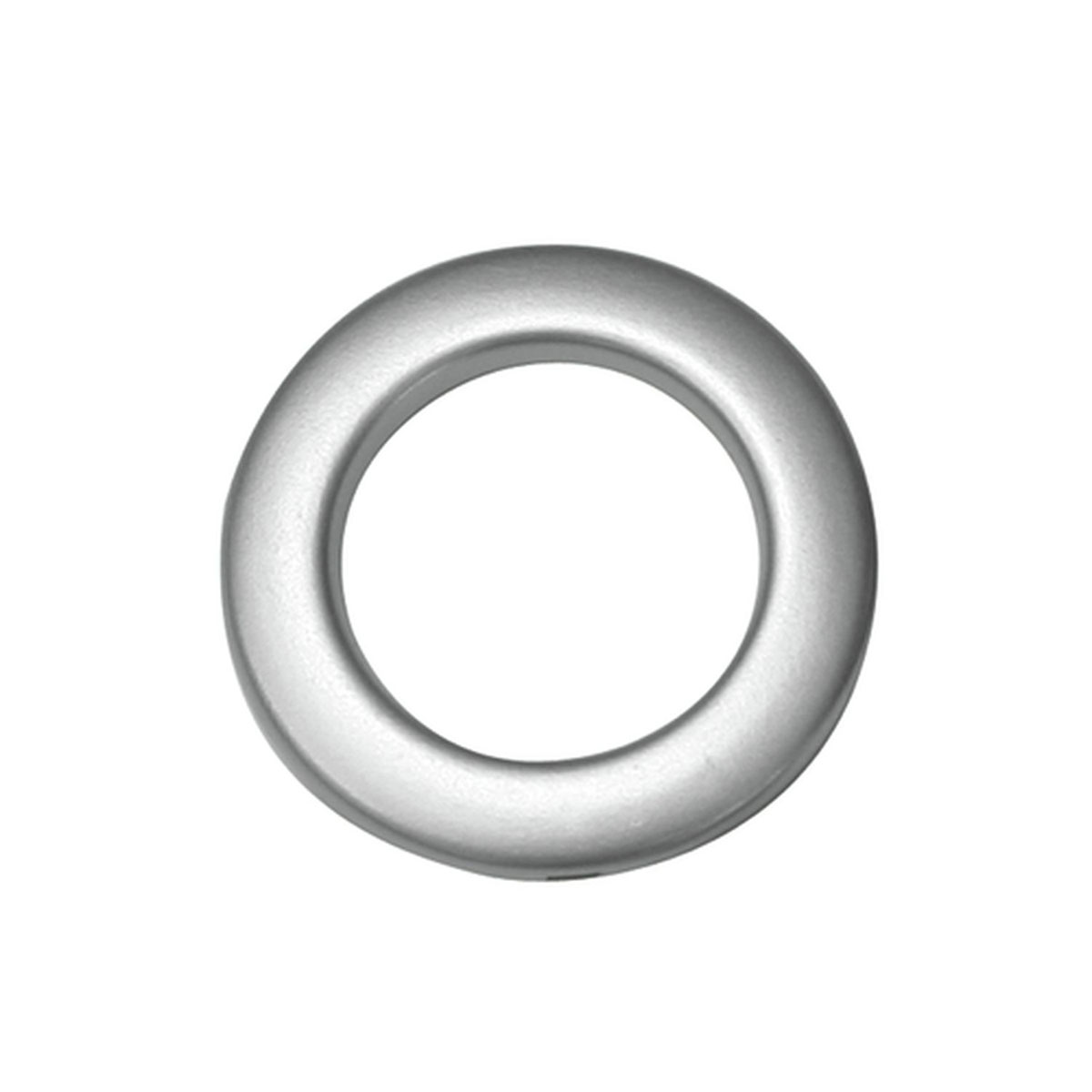 Gardinia Stoffösen groß 5,5 / 3,5 cm silber-matt