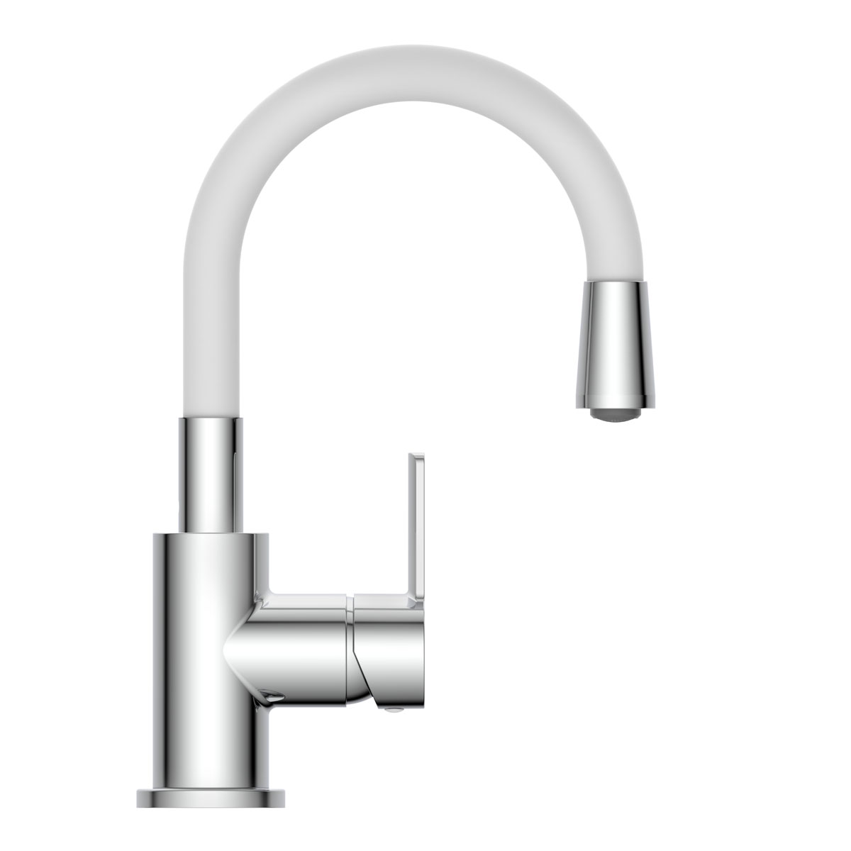 Valblue Samo Waschtischarmatur, Farbe: Chrom/Weiß Bild 2