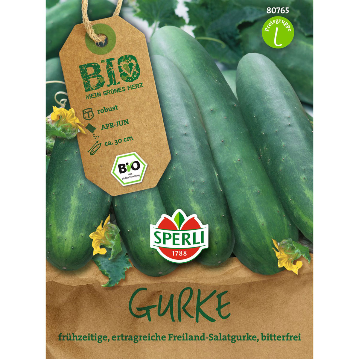 Bio-Salatgurke 30 cm