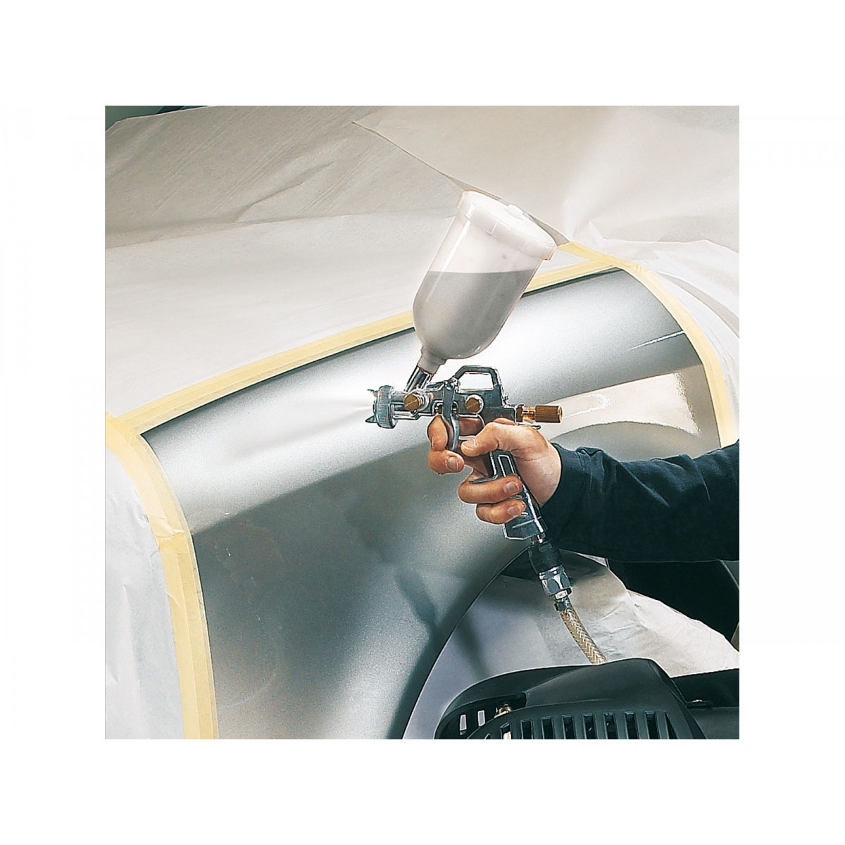 Einhell Farbspritzpistole Profi mit Fließbecher Bild 2