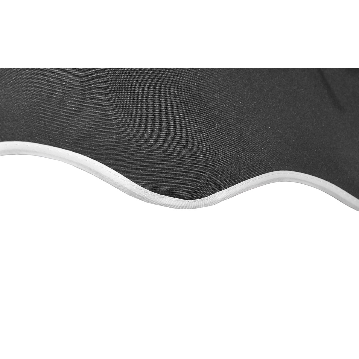 Klemmmarkise 300x120x300 cm grau Bild 2