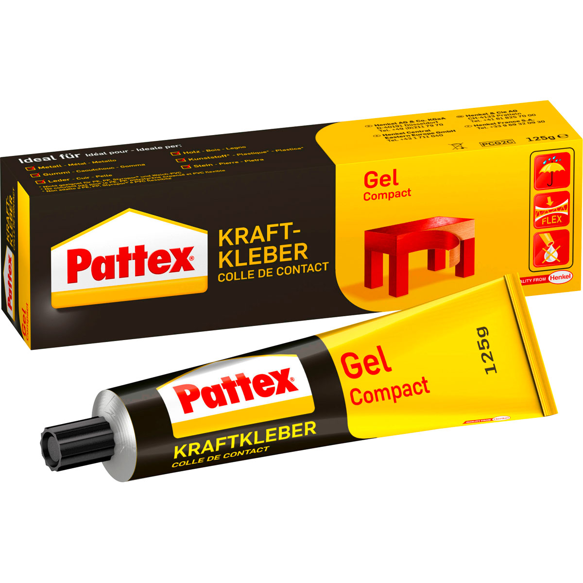 Pattex Kraftkleber Gel Compact 125 g Bild 3