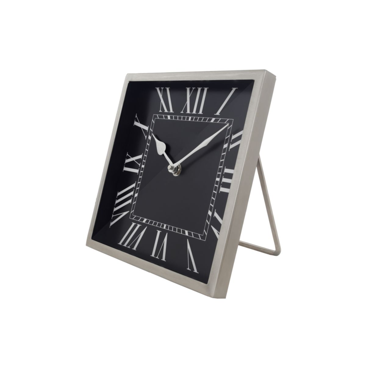 Tischuhr Moments 2025 silber Bild 4