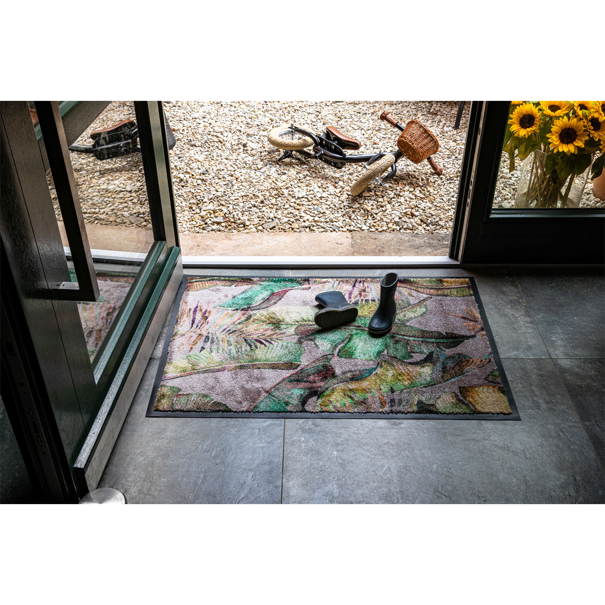 Schöner Wohnen  Schmutzfangmatte Miami 67x100 cm Jungle beige Bild 3