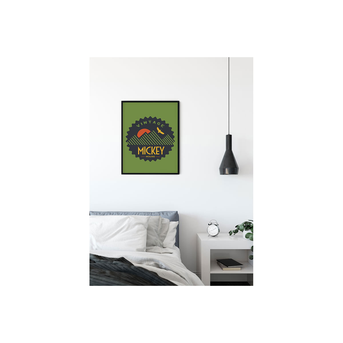 Komar  Wandbild Mickey Mouse Vintage 50x70 cm Bild 3