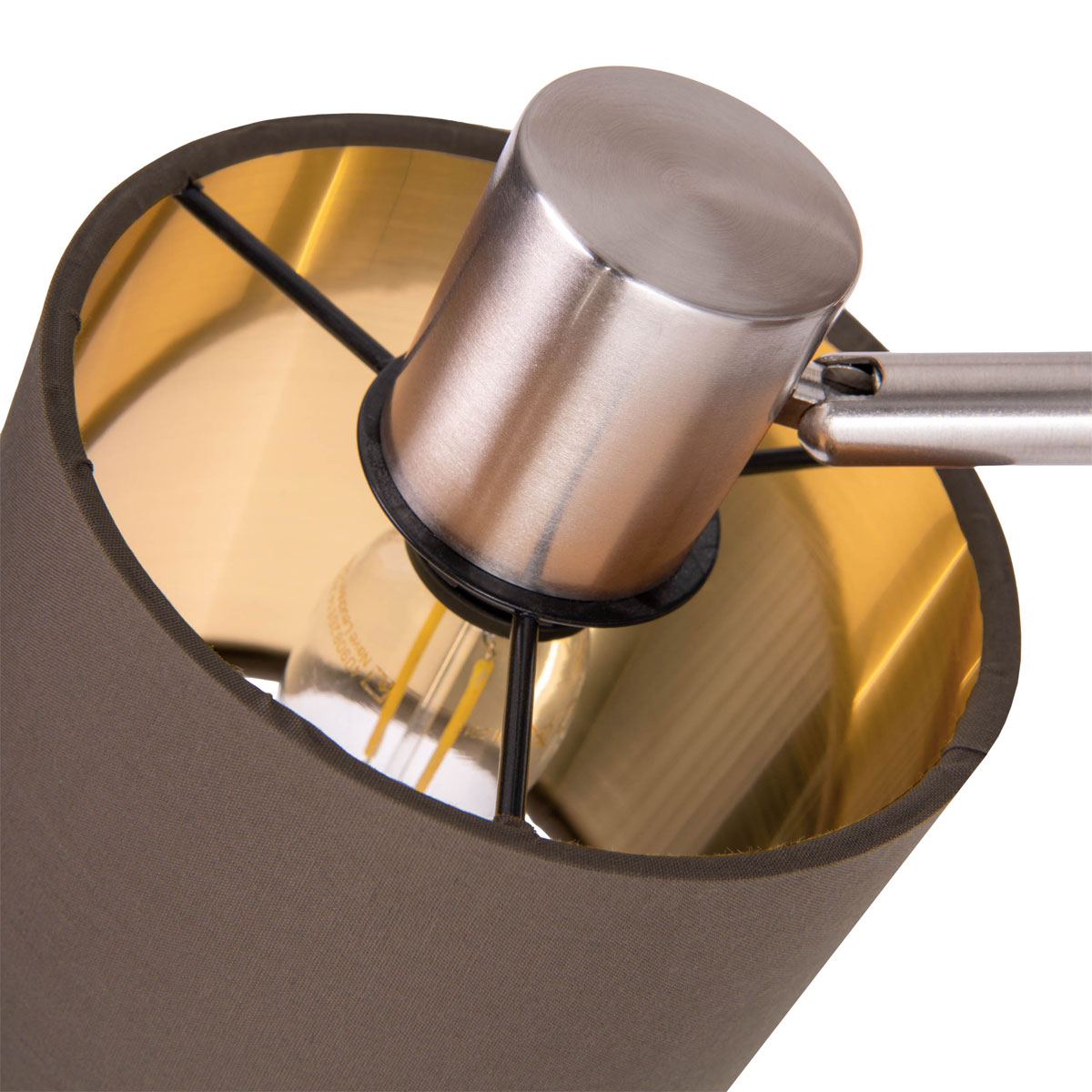 näve  Stehleuchte Maron braun Bild 8