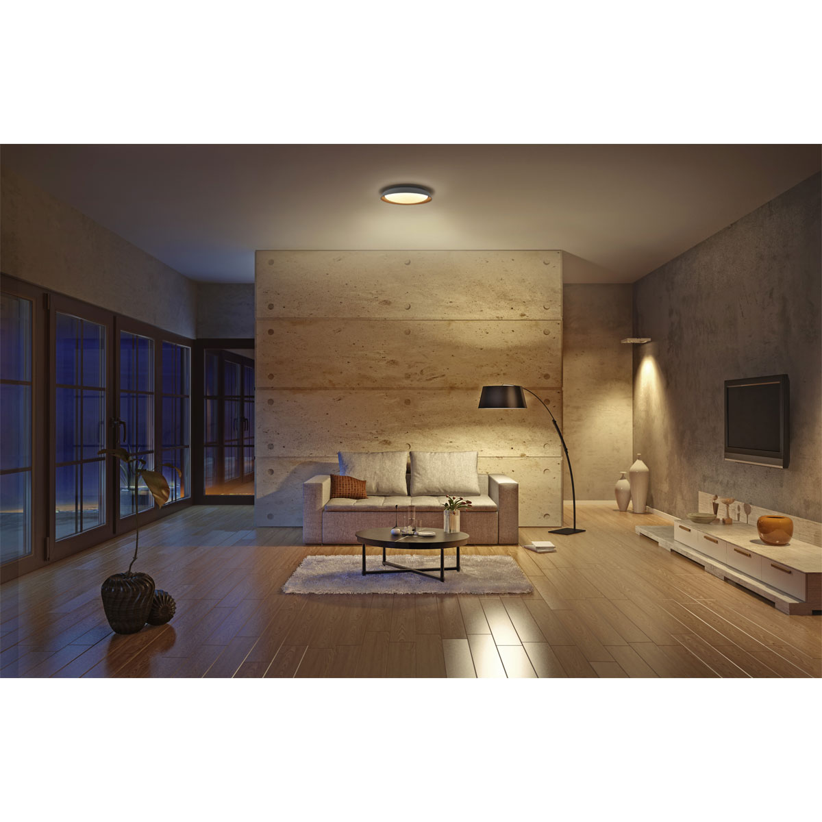 Ledvance SMART+ Deckenleuchte Orbis Plate Durchmesser 43 cm weiß Bild 6