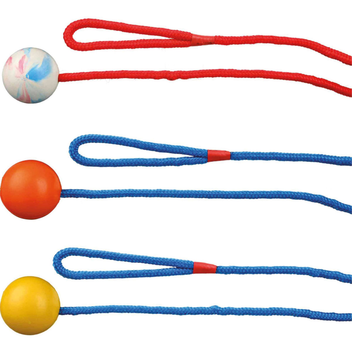 Trixie  Naturgummi Ball am Seil ø5 cm/1m Bild 1