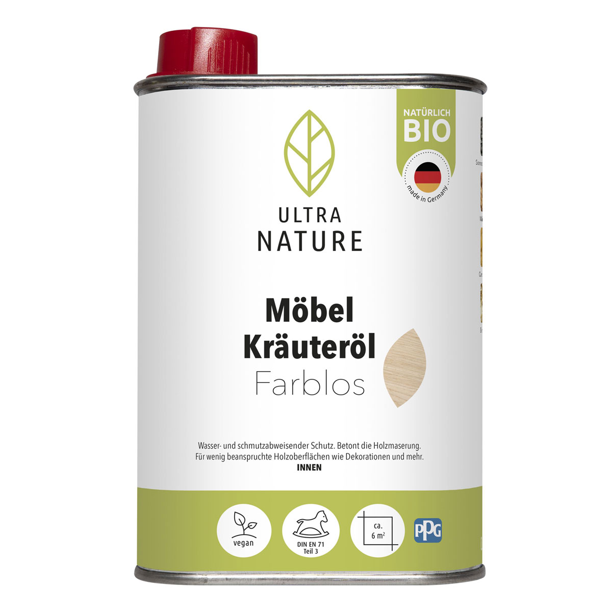 Ultra Nature Möbel Kräuteröl Farblos 0.25 L