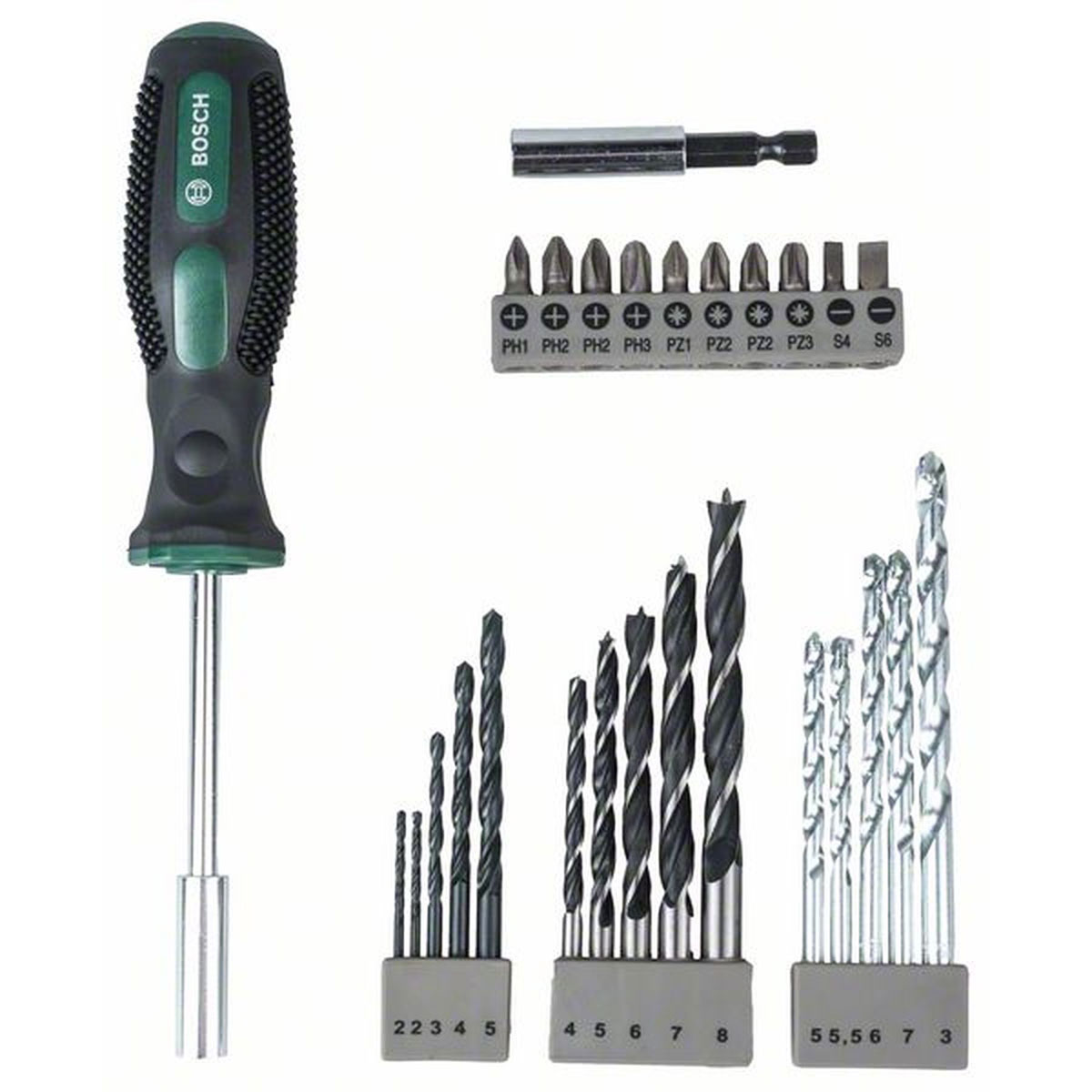 Bosch  Bohrer- und Schrauberbit-Set Mini X-Line Bild 2