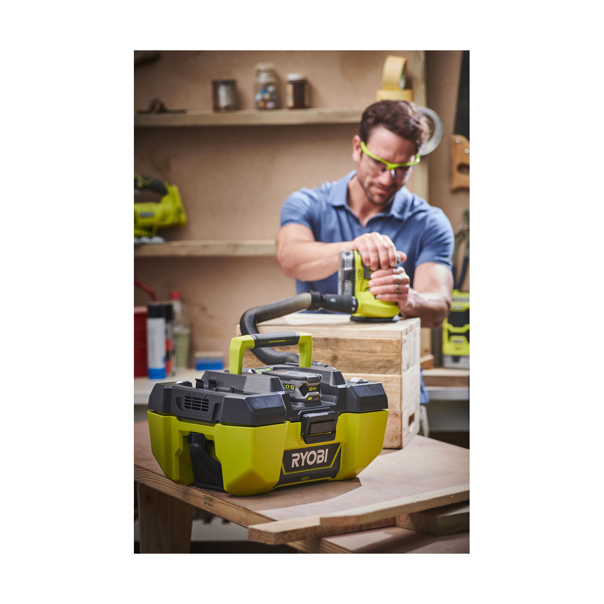 Ryobi  18V Akku-Trockensauger R18PV-0 solo Bild 6