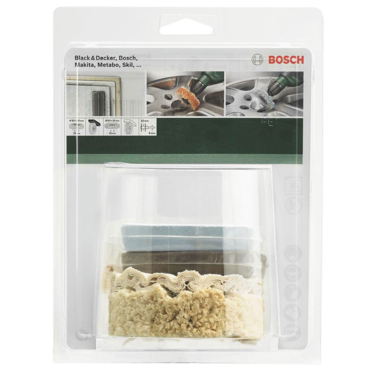 Bosch  DIY Profi-Polierset 5- teilig  Bild 3