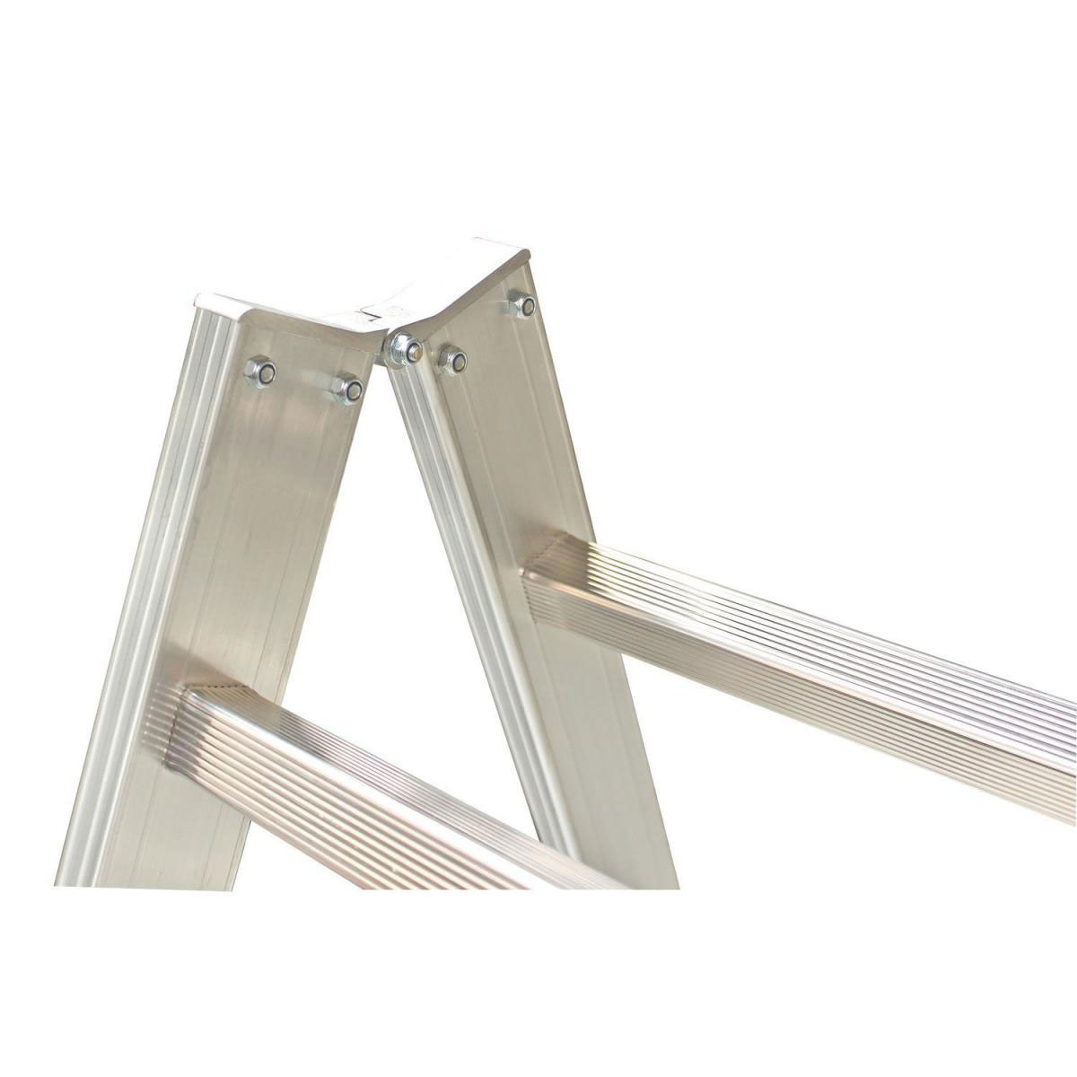 Krause Sprossen-Doppelleiter Stabilo 2 x 10 Sprossen Bild 2