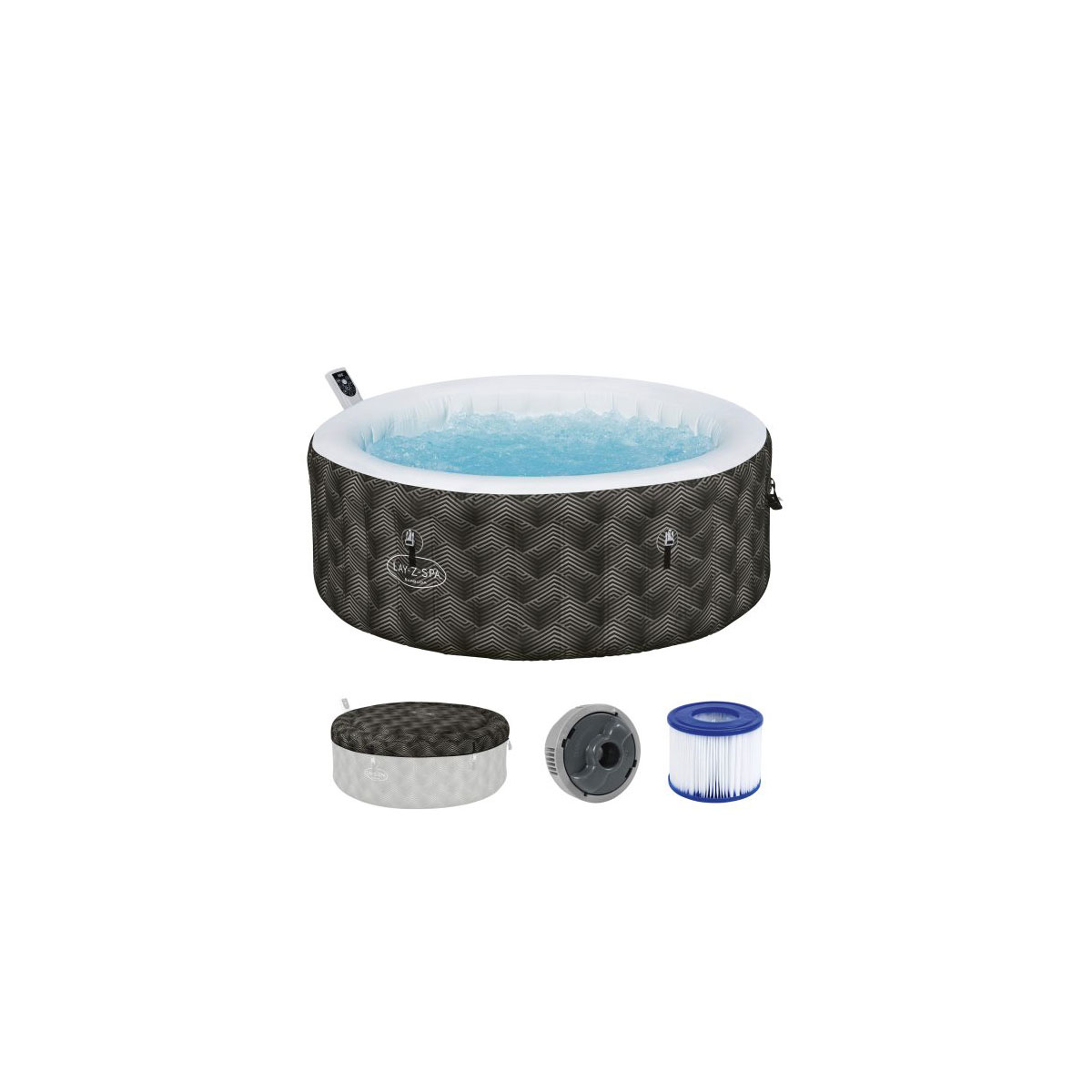 Bestway ® LAY-Z-SPA® UltraFit™ -Whirlpool Barbuda AirJet™ Ø 180 x 66 cm, rund Bild 2