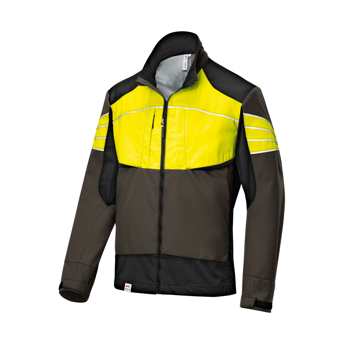 Kübler Softshell Jacke Ultrashell grün Größe XL Bild 1