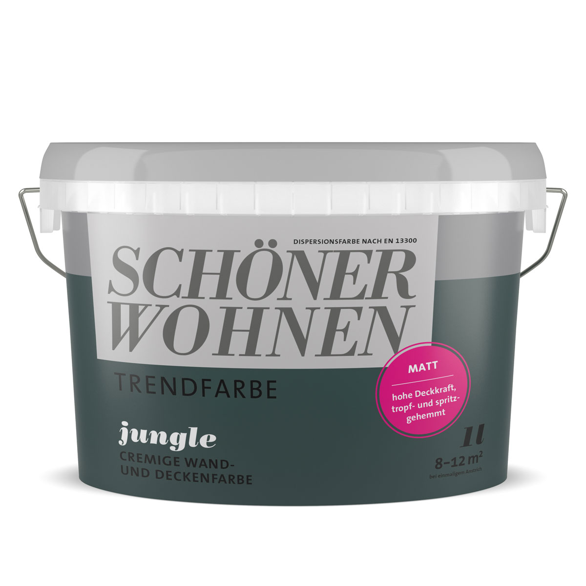 Schöner Wohnen Farbe Trendfarbe Jungle Matt 1 L Bild 1