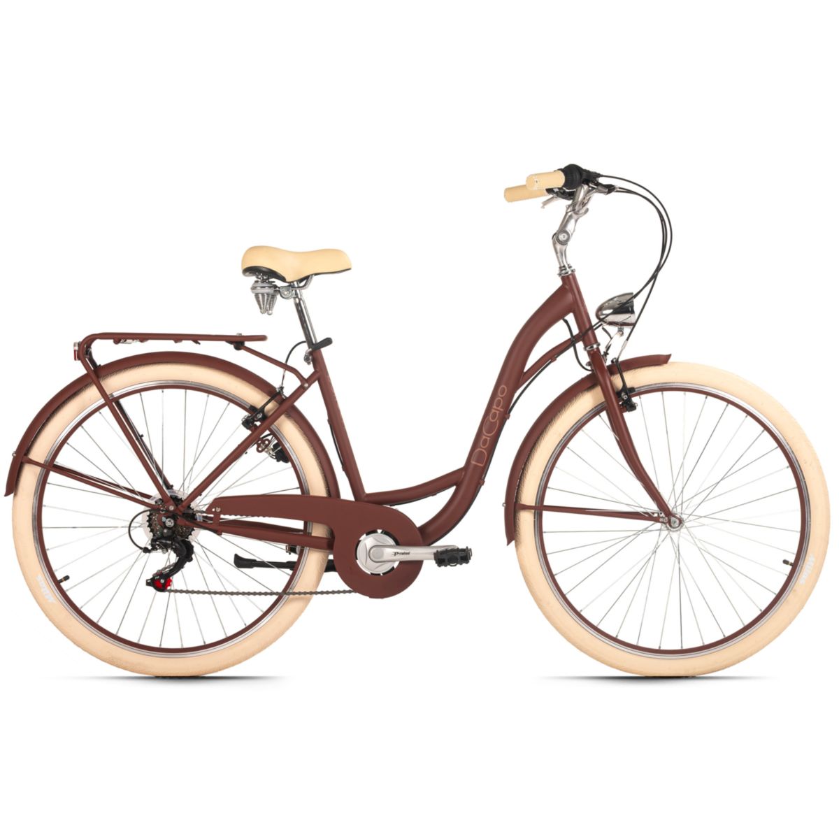 KS Cycling DaCapo Damenrad 28'' Balloon braun 6 Gänge 48 cm